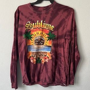 over sized long sleeve tee